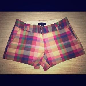 Banana Republic Plaid 3” Inseam Shorts - Size 4